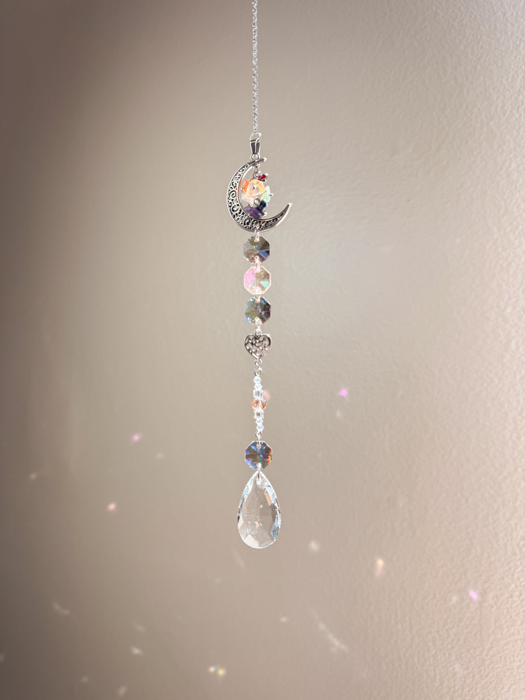 Crescent Moon Suncatcher