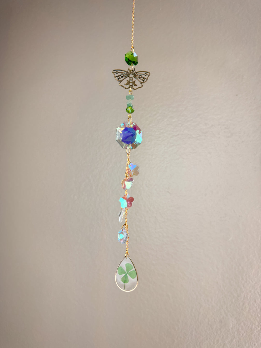 Butterfly Cloverleaf Suncatcher