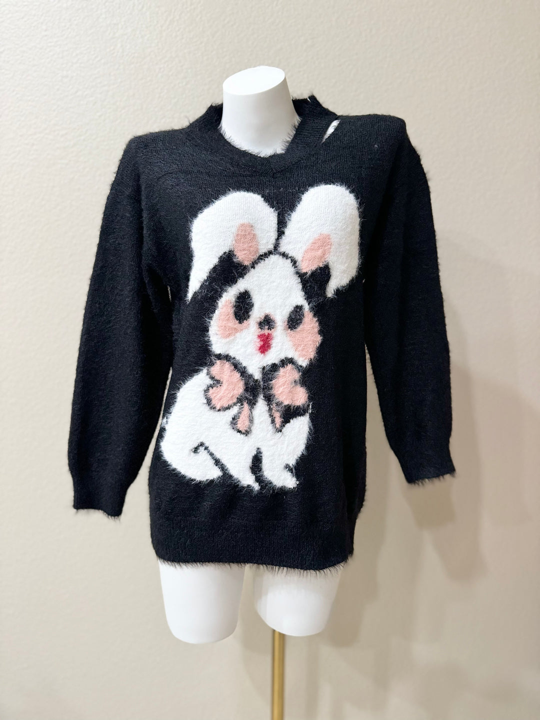 Black Rabbit Sweater