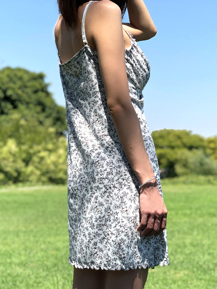 Women's soft comfy pajamas nighty sleep dress