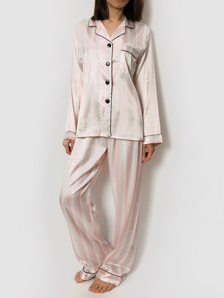 Women's cozy loungewear pajama sets