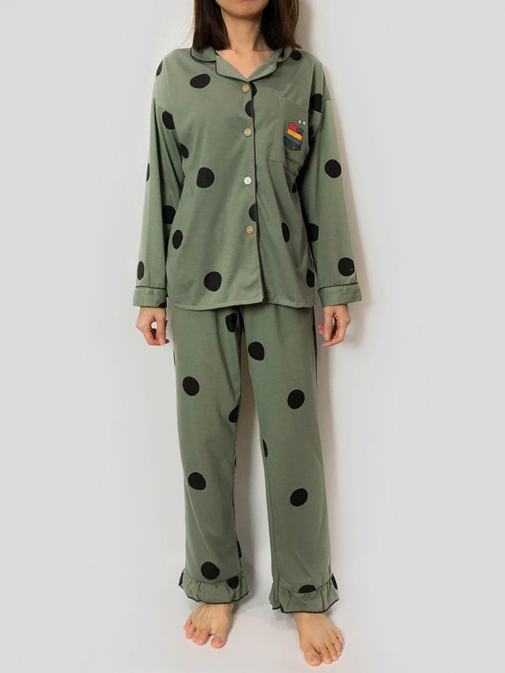 Women's cozy loungewear pajama sets