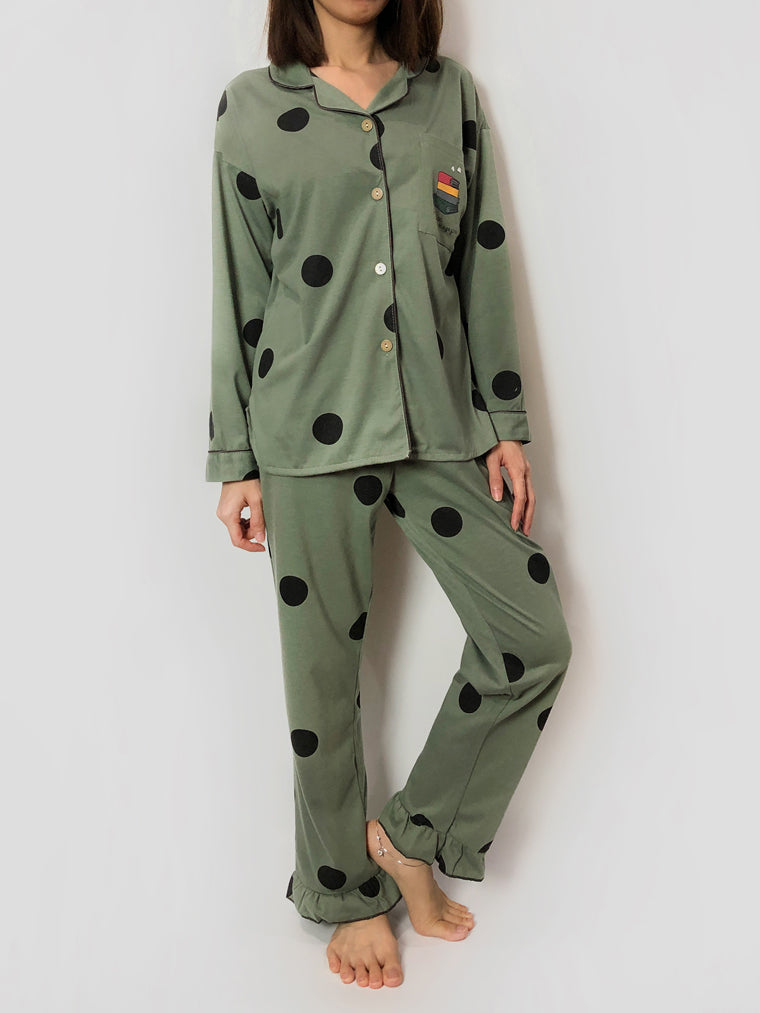 Women's cozy loungewear pajama sets