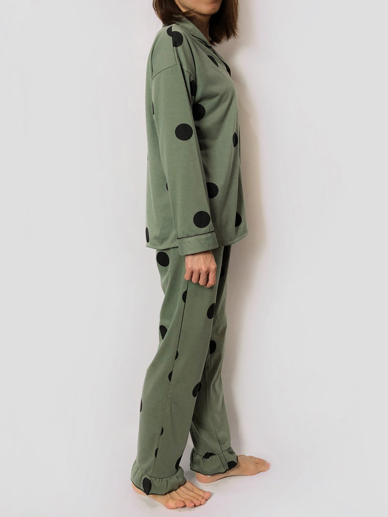 Women's cozy loungewear pajama sets