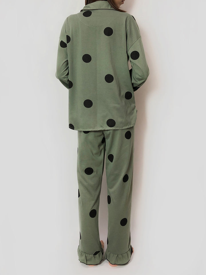 Women's cozy loungewear pajama sets