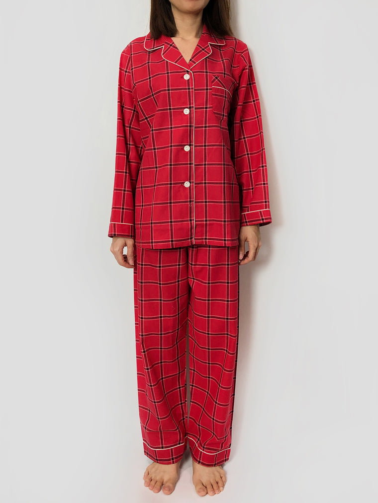 Women's cozy loungewear pajama sets