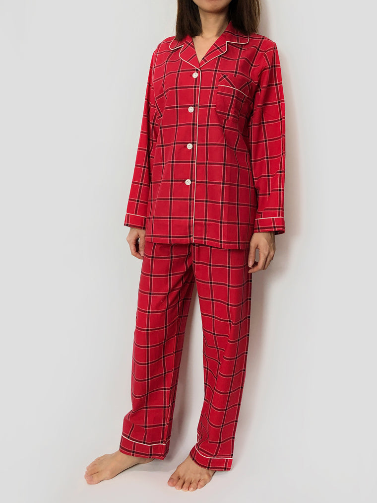 Women's cozy loungewear pajama sets