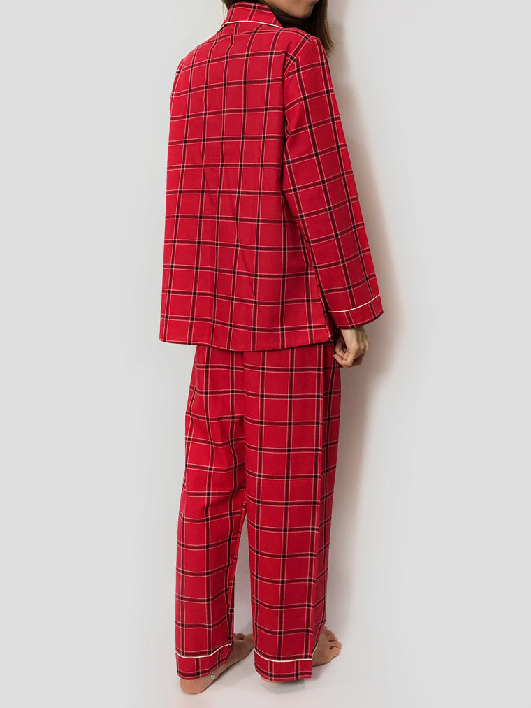 Women's cozy loungewear pajama sets