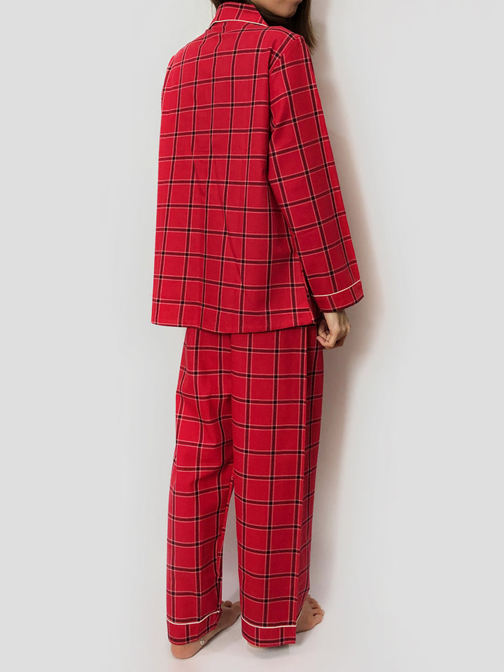 Women's cozy loungewear pajama sets