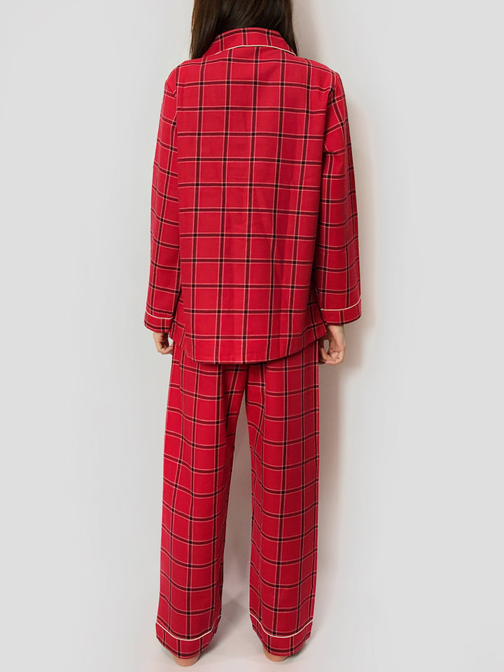 Women's cozy loungewear pajama sets