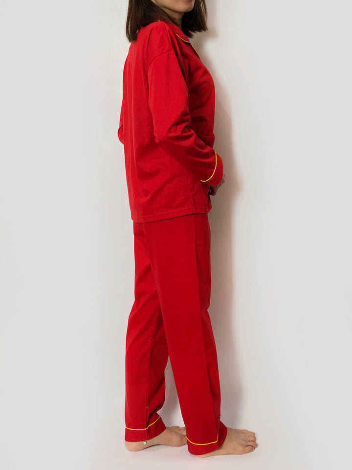 Women's cozy loungewear pajama sets