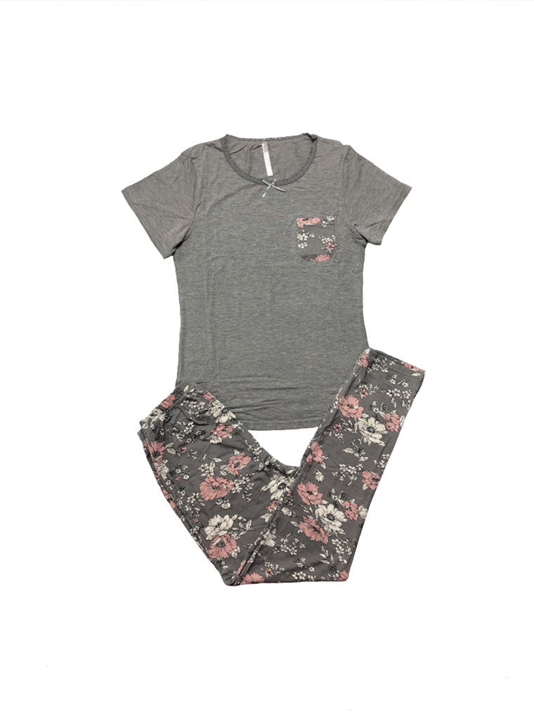 Women's cozy loungewear pajama sets