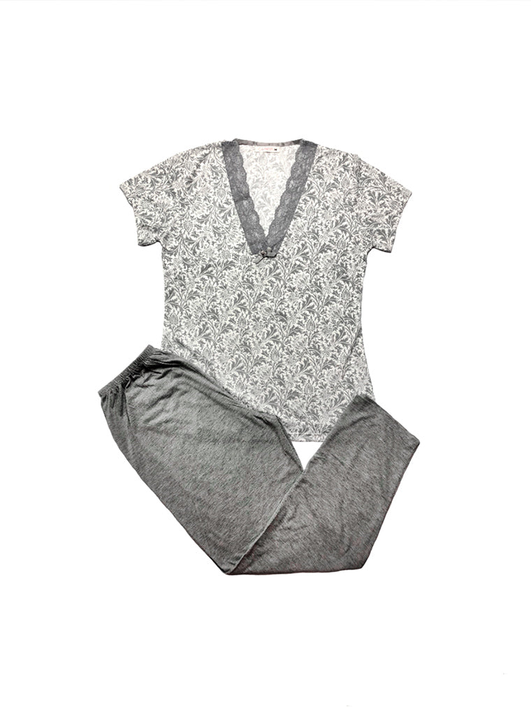 Women's cozy loungewear pajama sets