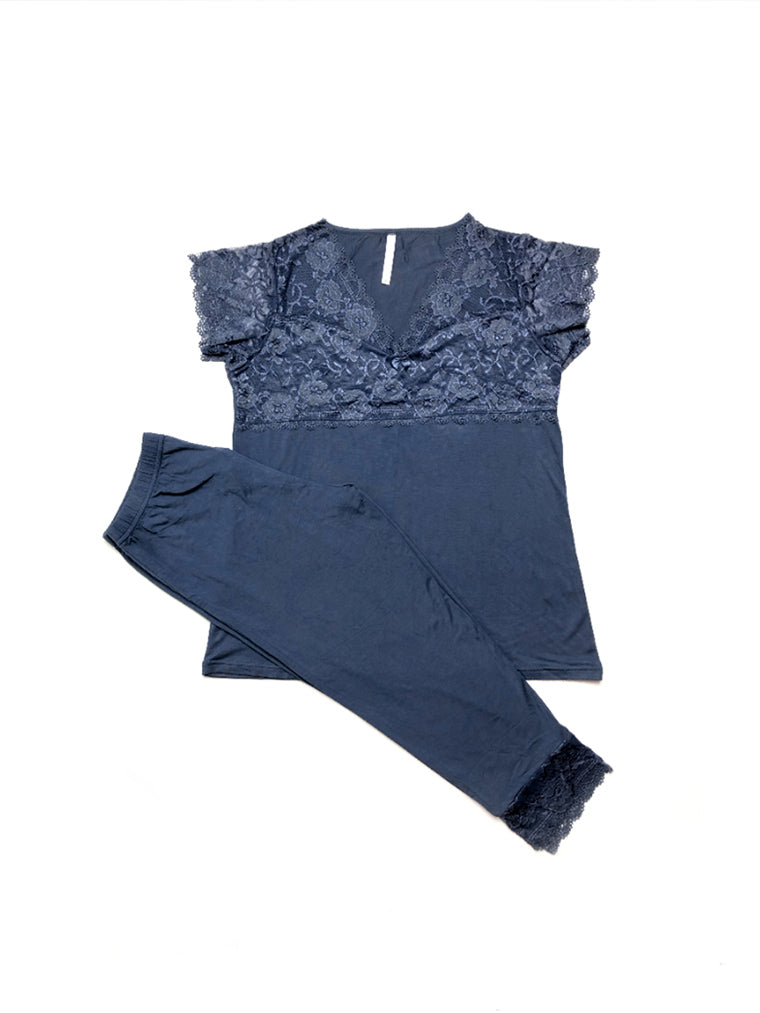 Women's cozy loungewear pajama sets