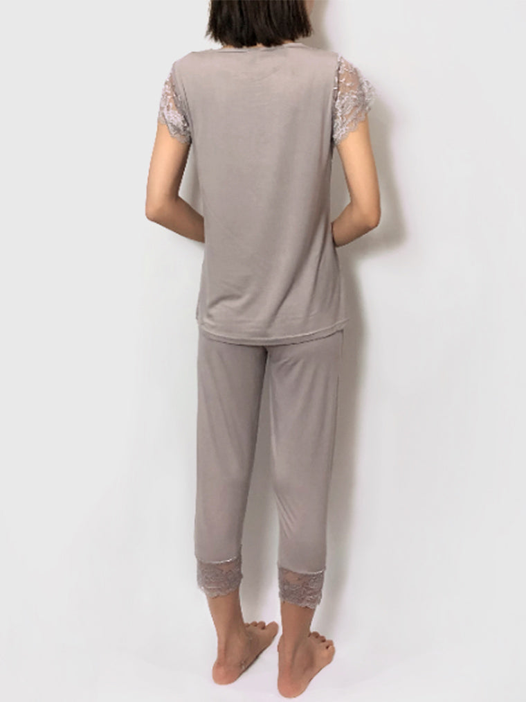Women's cozy loungewear pajama sets