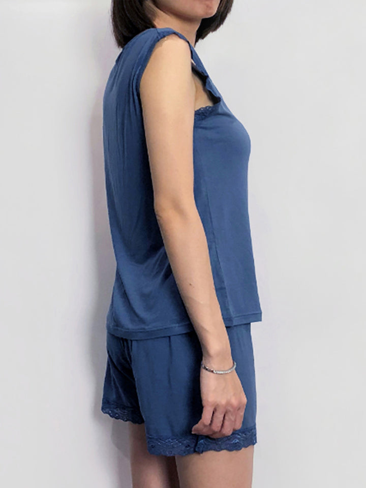 Women's cozy loungewear pajama sets