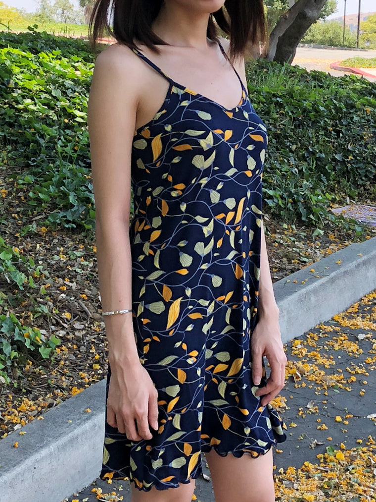 Women's soft comfy pajamas nighty sleep dress