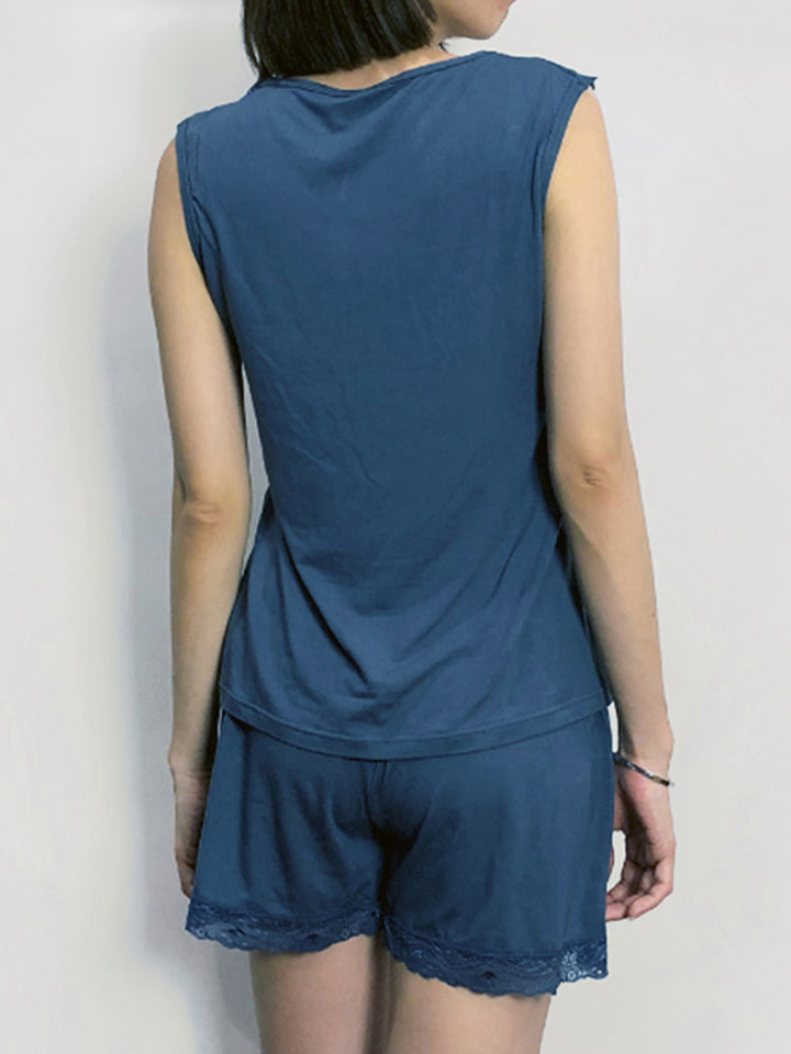 Women's cozy loungewear pajama sets