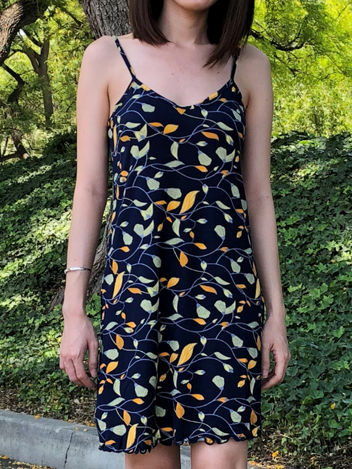 Women's soft comfy pajamas nighty sleep dress