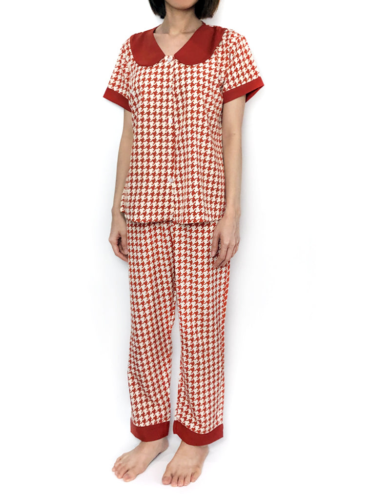 women's soft comfy silky satin pajama set pjs lounge