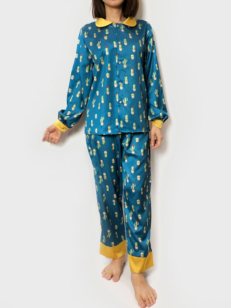 Women's cozy loungewear pajama sets
