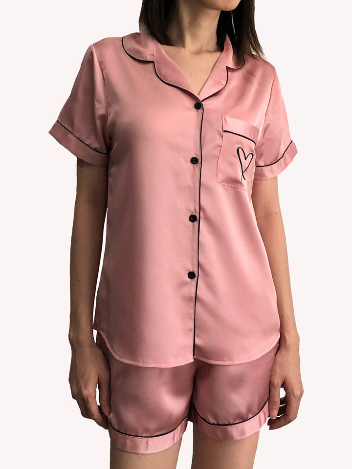 Women's cozy loungewear pajama sets