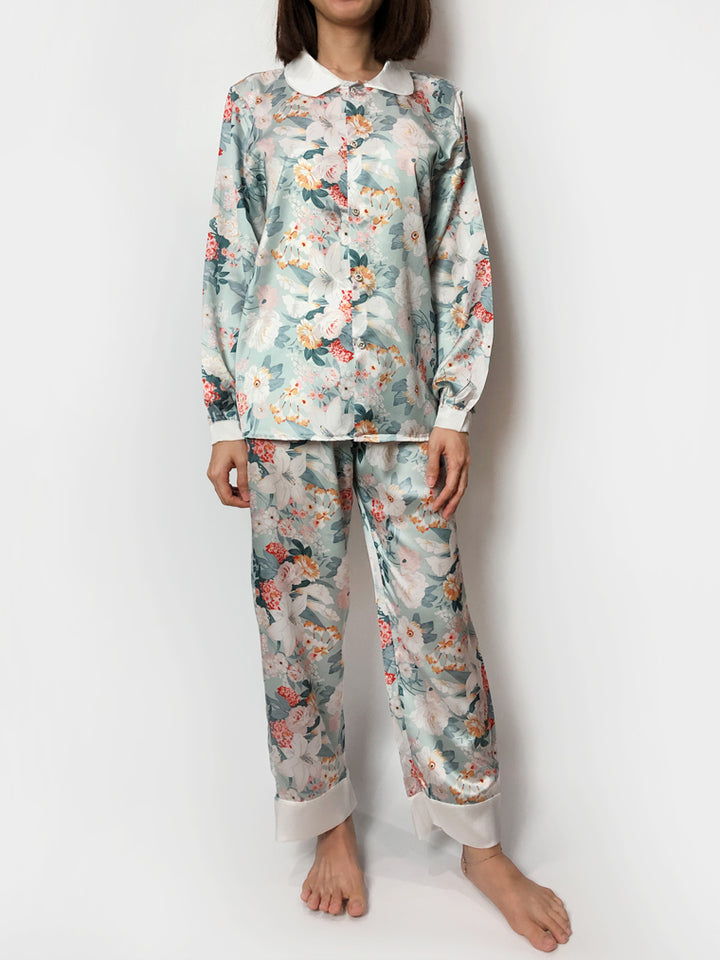 Women's cozy loungewear pajama sets