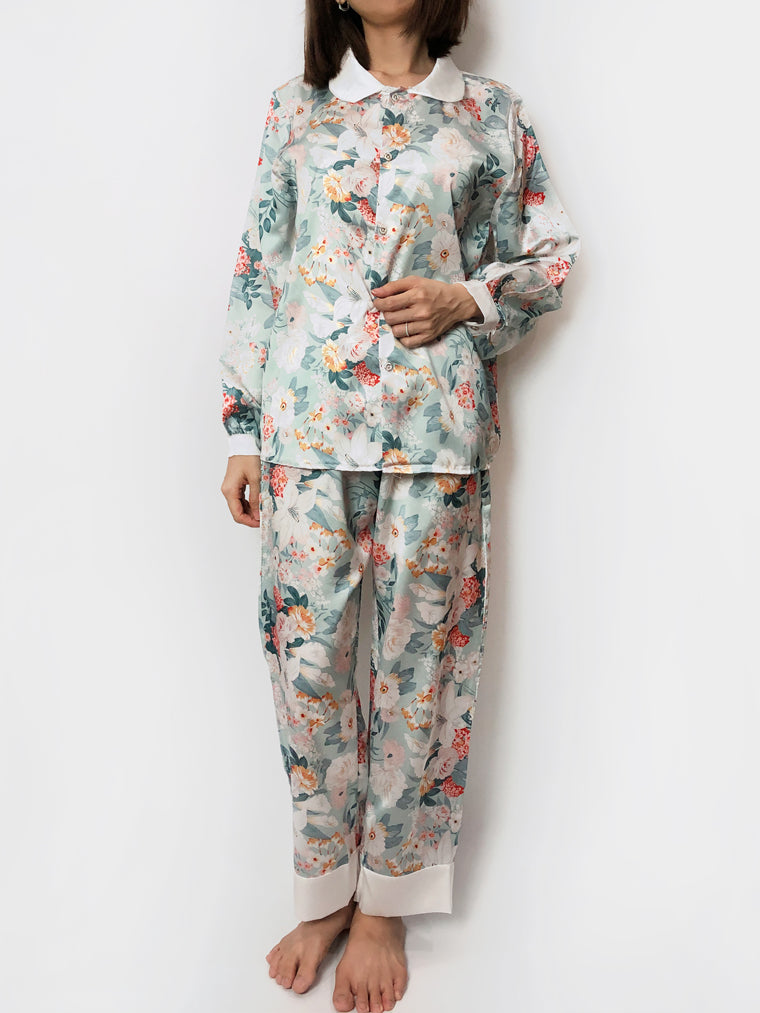Women's cozy loungewear pajama sets