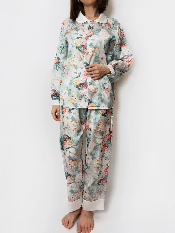 Women's cozy loungewear pajama sets