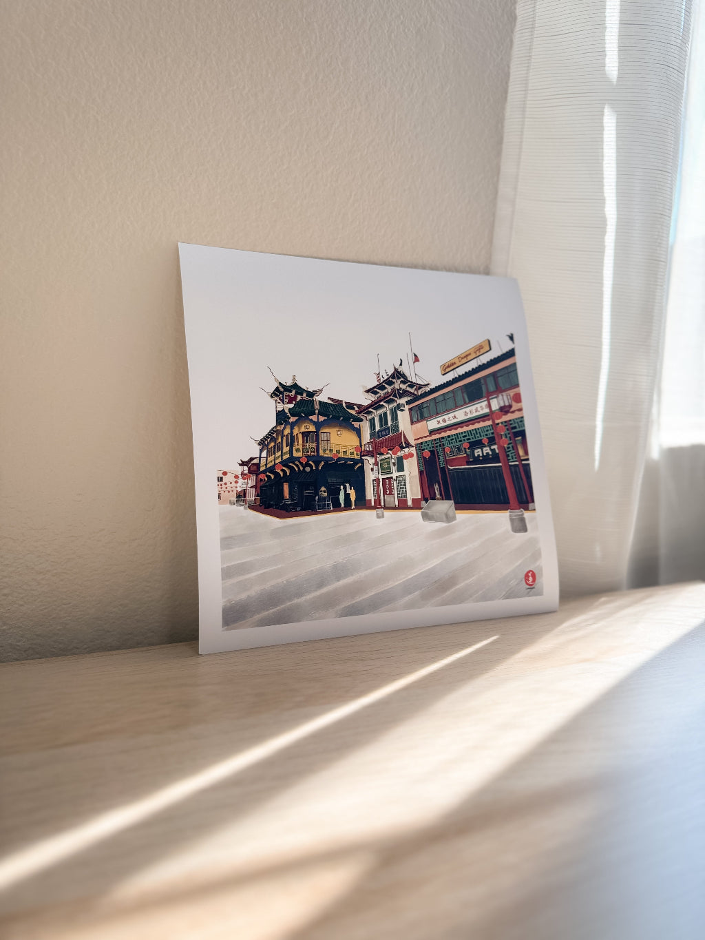 Chinatown Los Angeles Print
