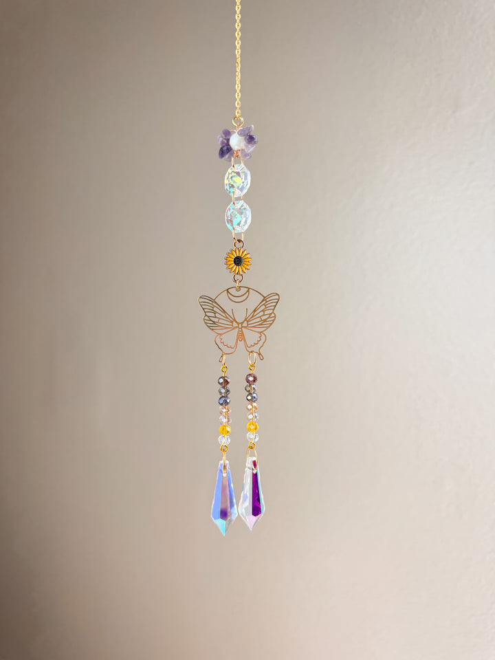 Butterfly Crystal Suncatcher