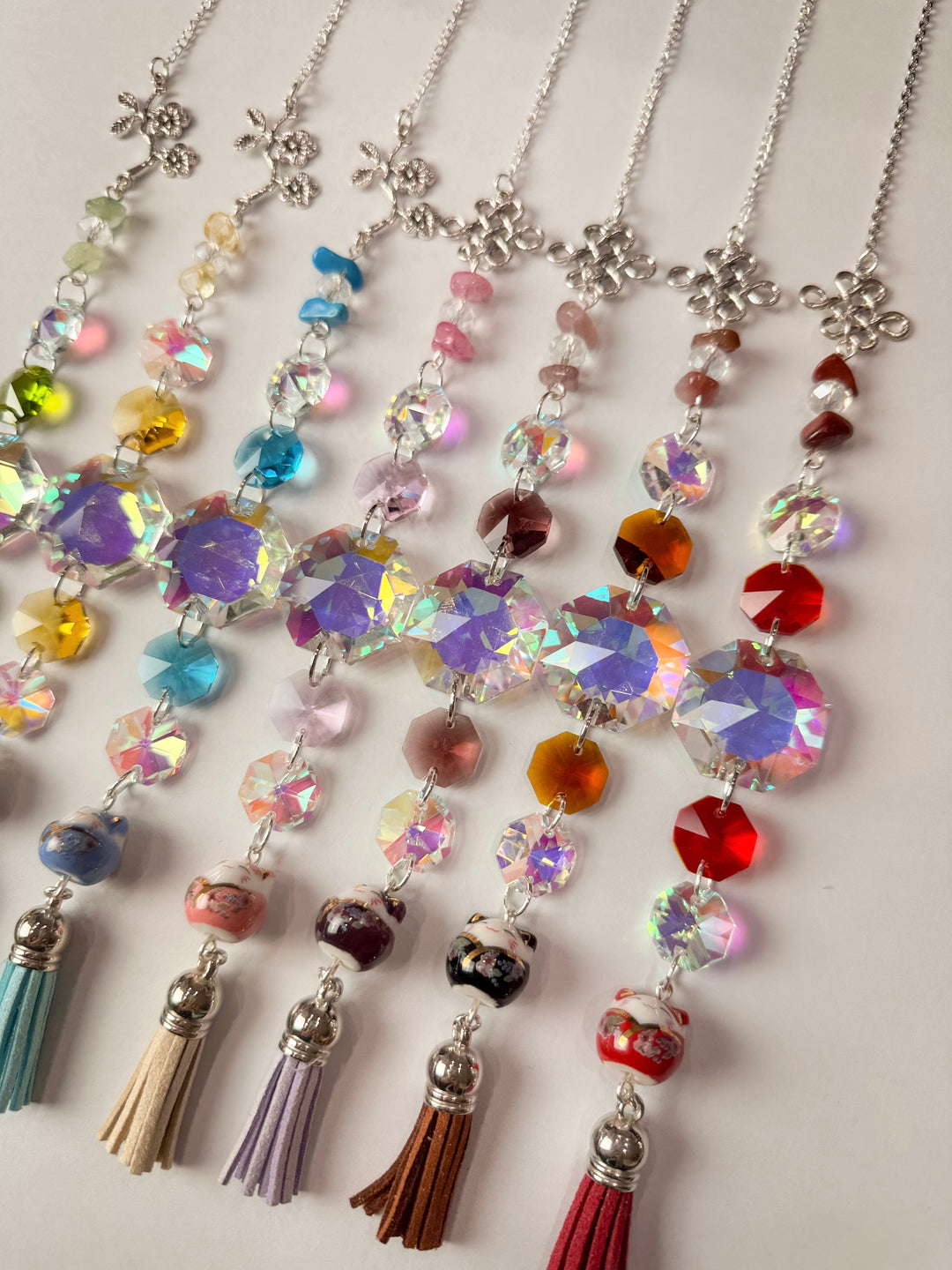 Lucky Cat Suncatcher