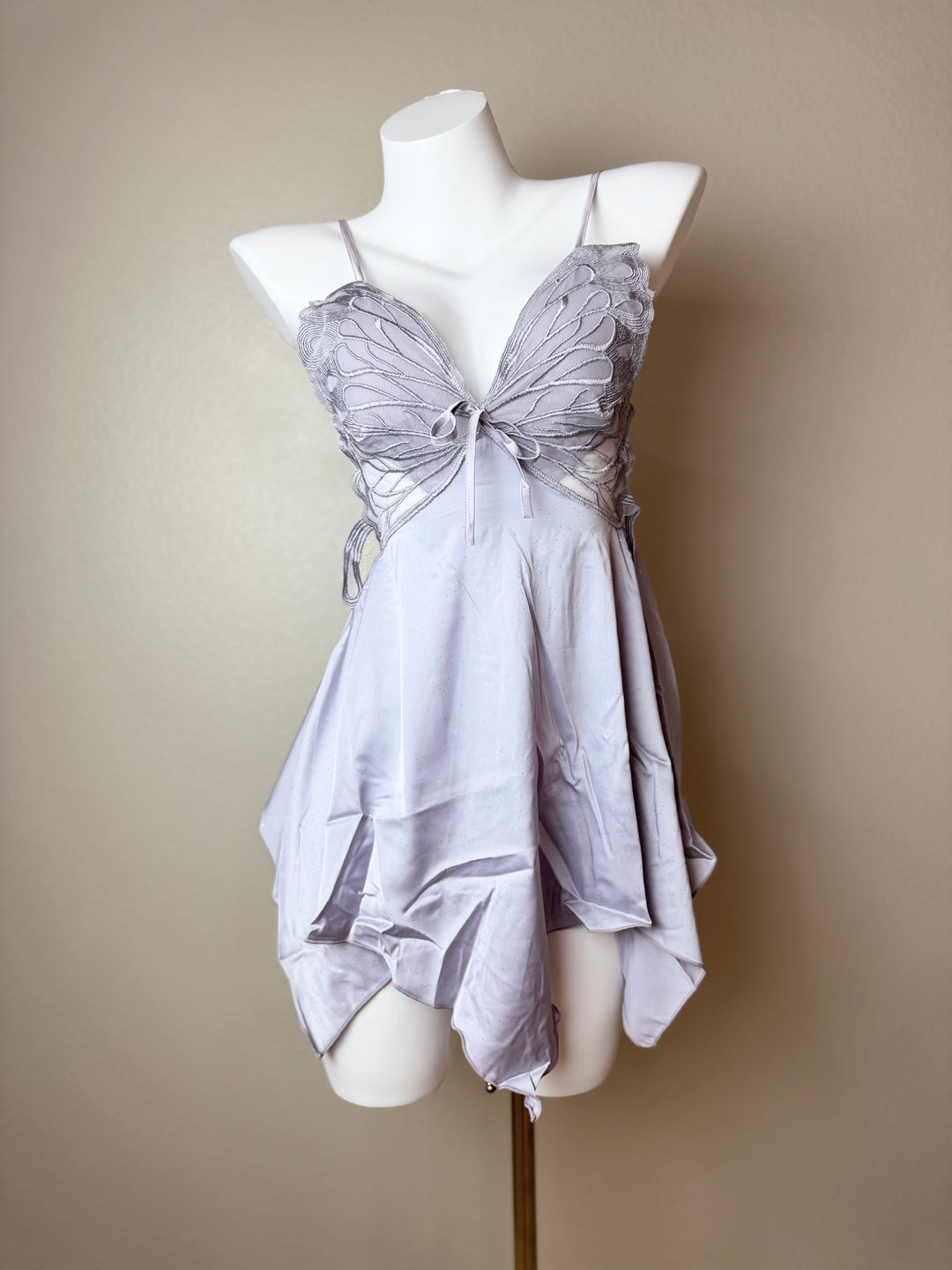 Asymmetrical Butterfly Slip - Purple