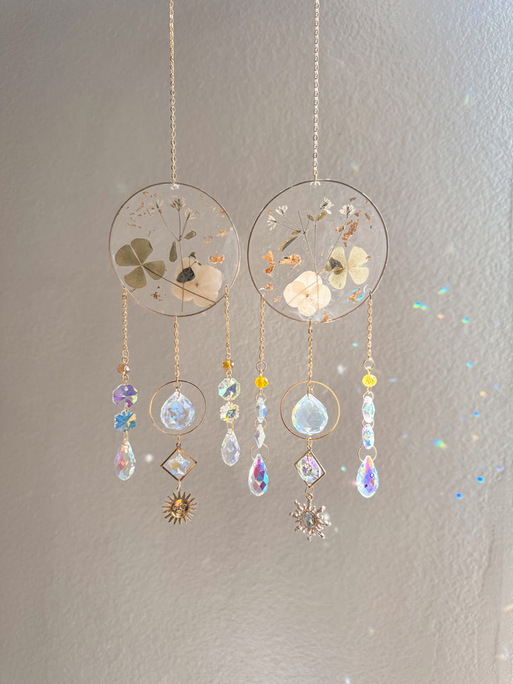 Resin Four Leaf Clover Suncatcher