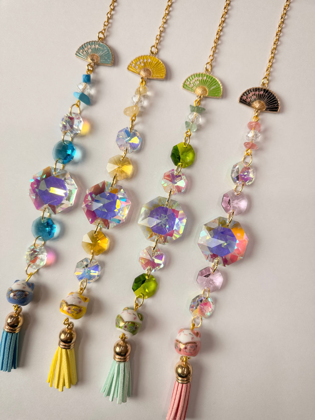 Lucky Cat Suncatcher