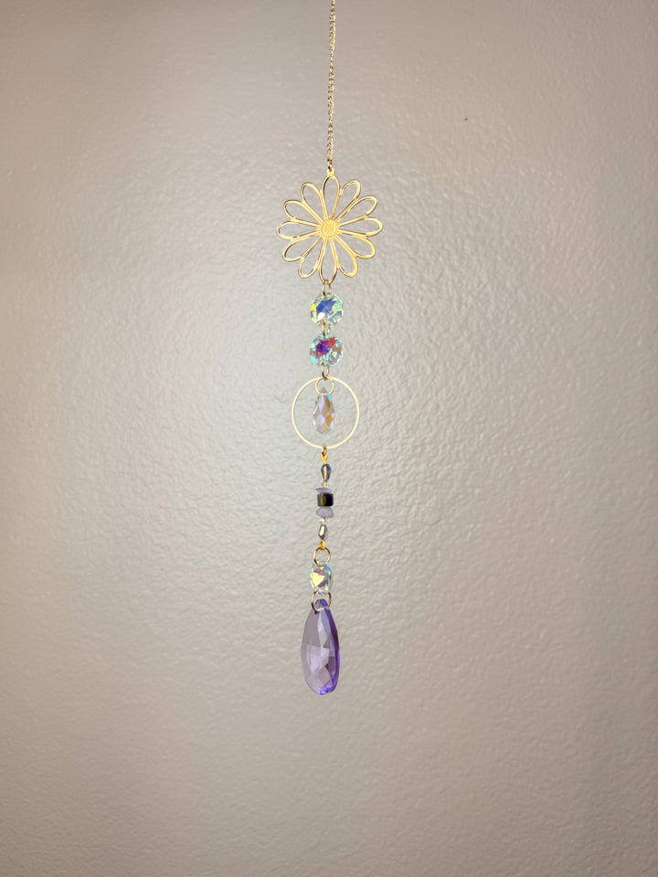Daisy Crystal Suncatcher
