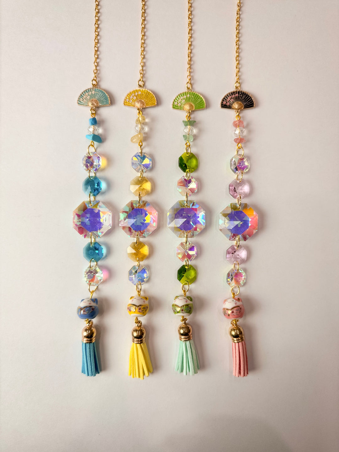 Lucky Cat Suncatcher