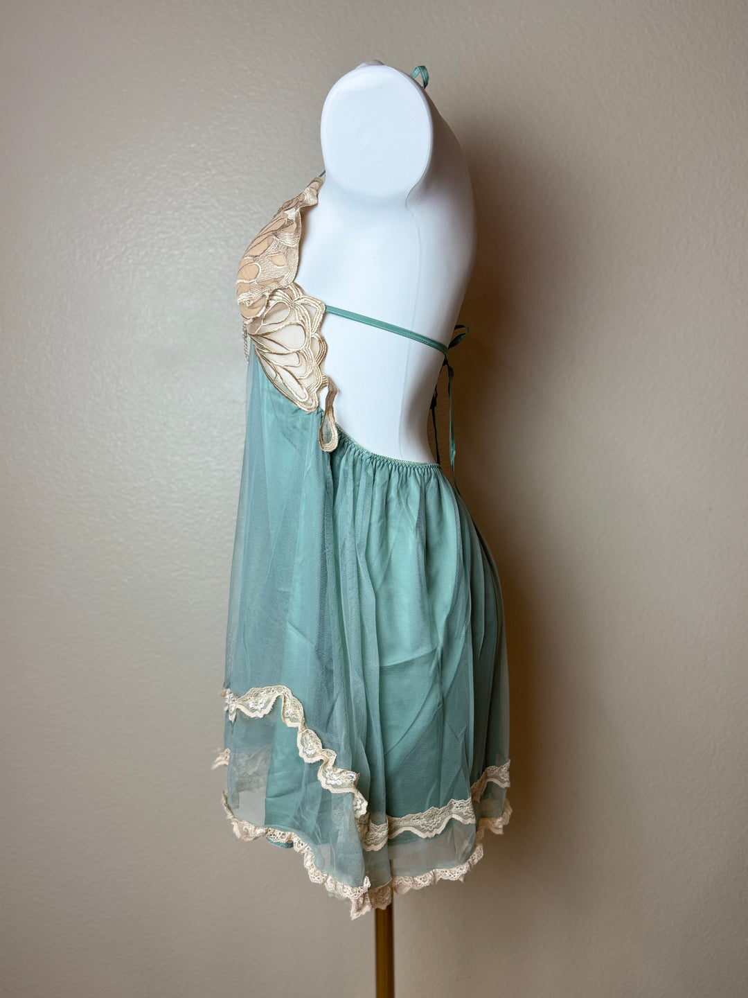 Butterfly Mesh Dress - Side