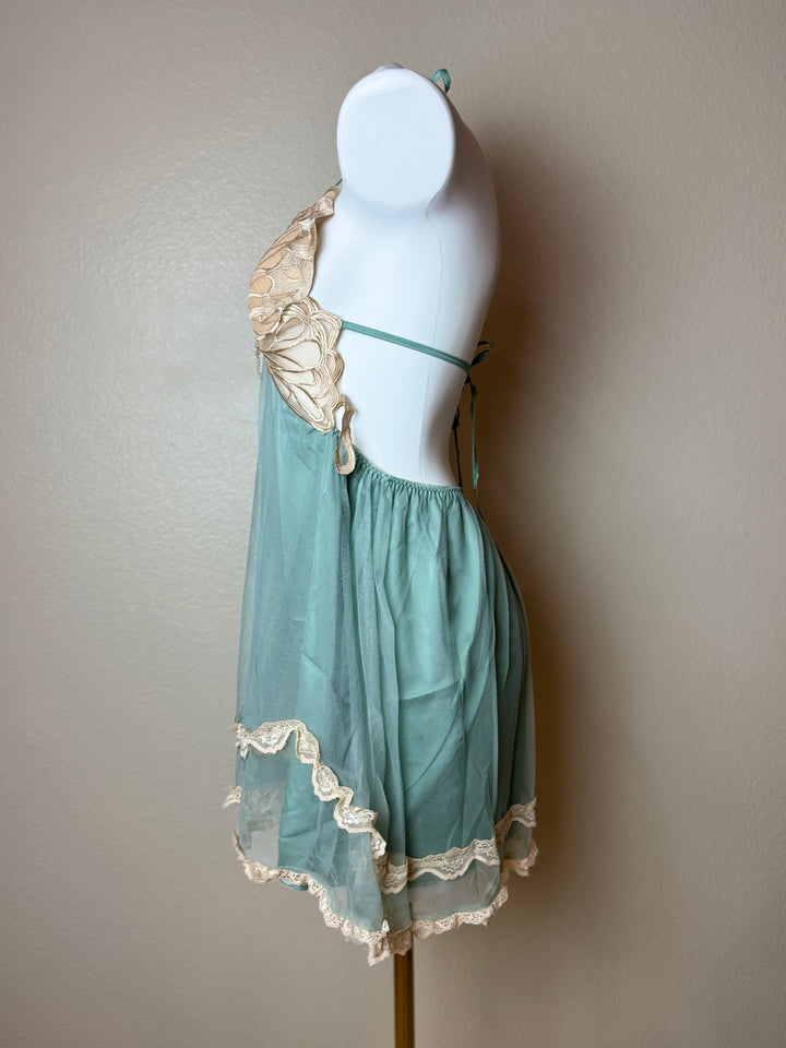 Butterfly Mesh Dress - Side