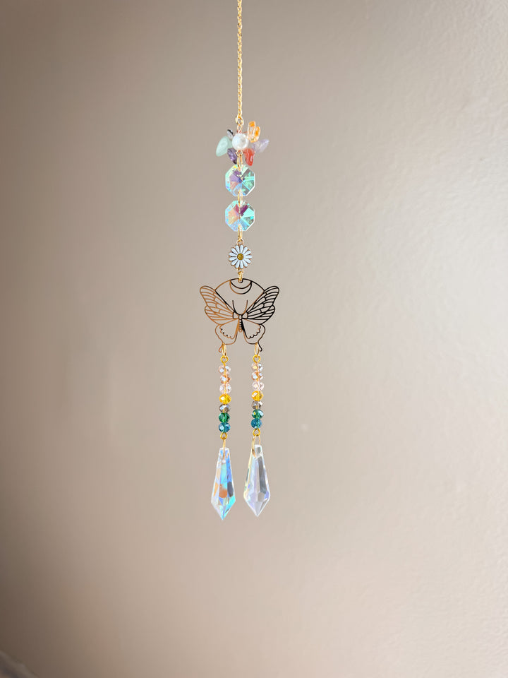 Butterfly Crystal Suncatcher