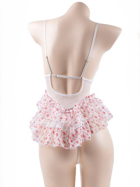 Short Floral Babydoll