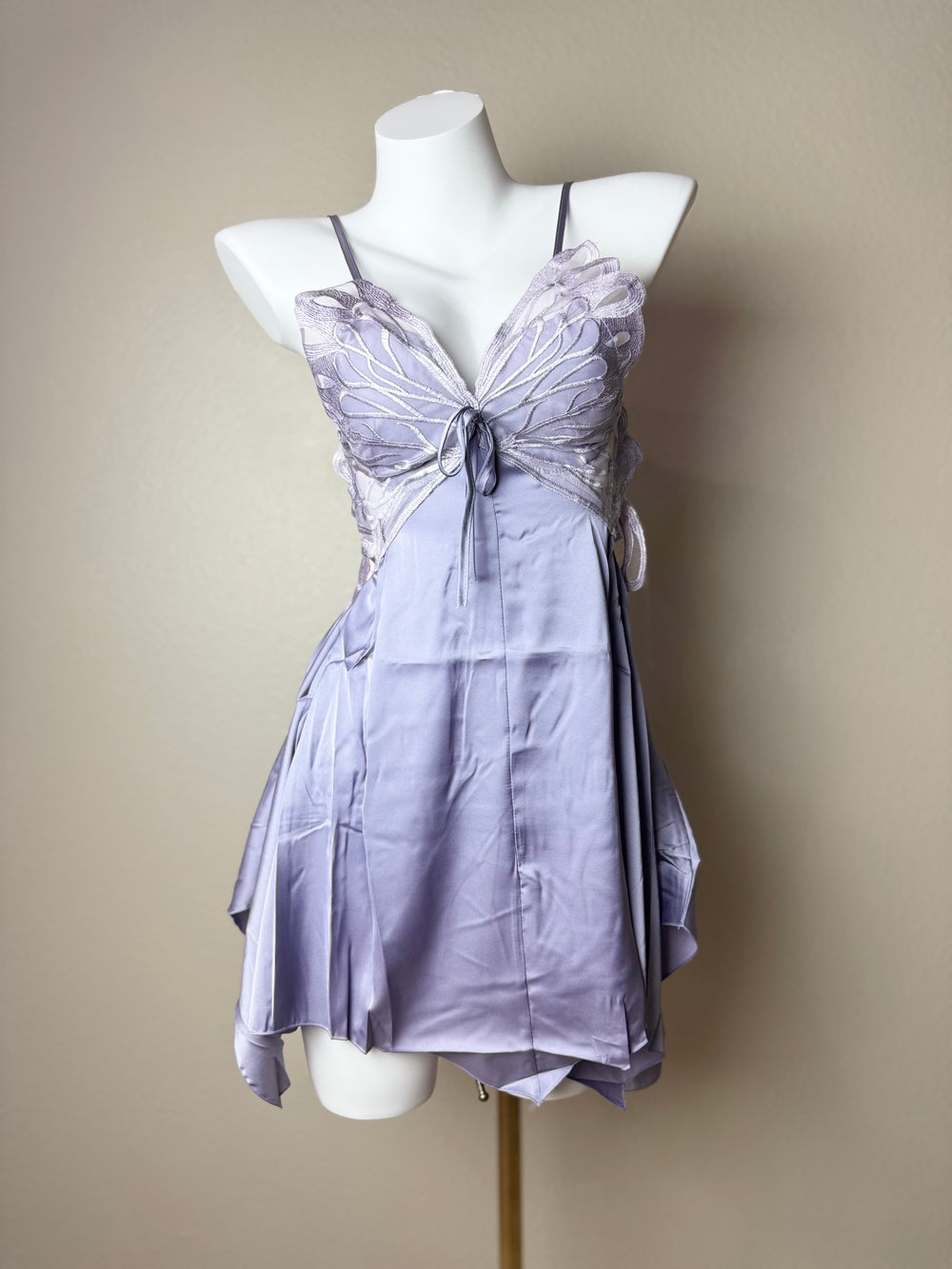 Butterfly Slip - Purple Front