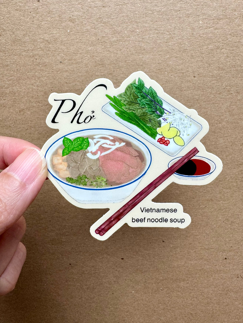 Vietnamese Pho Sticker