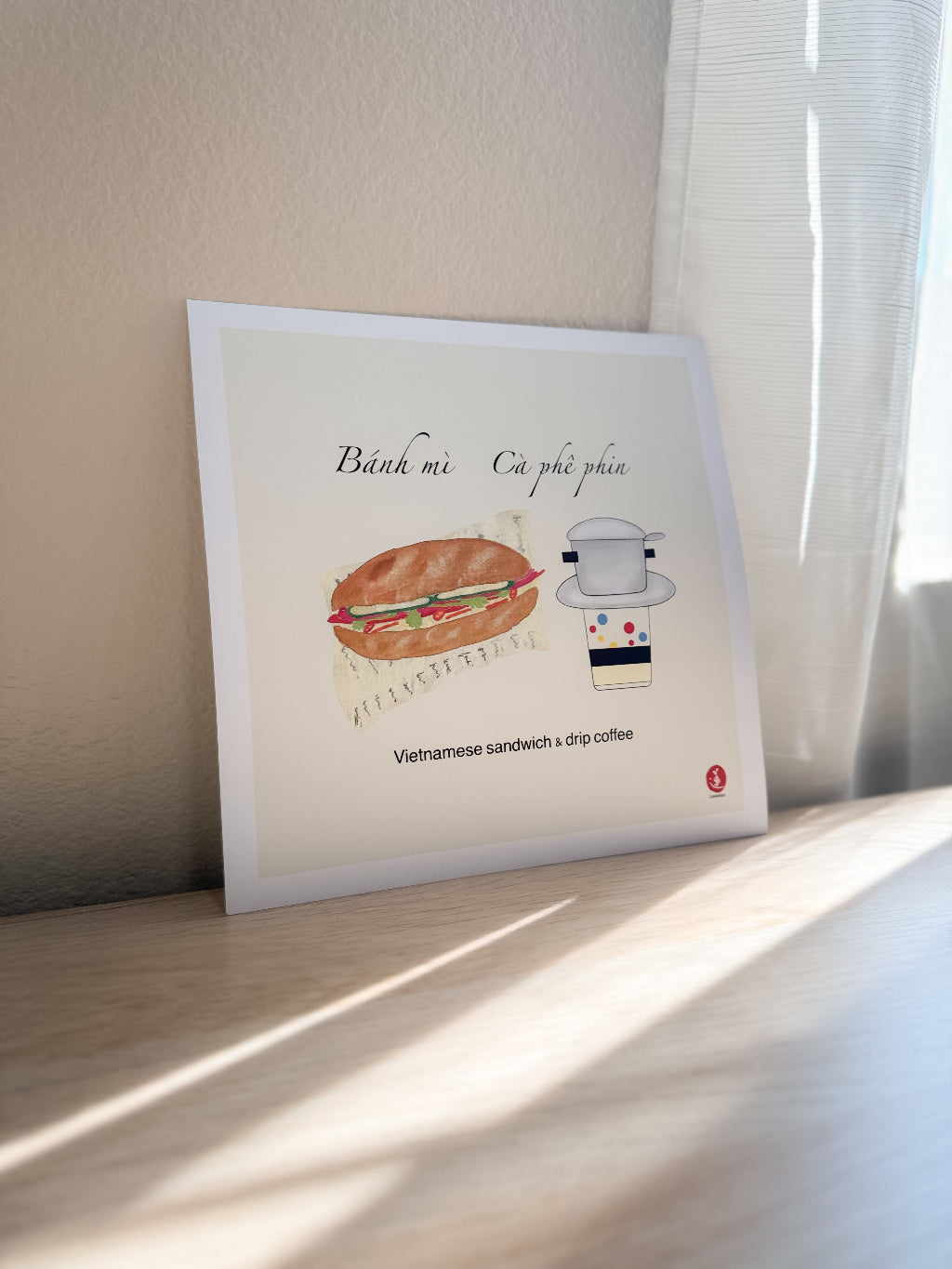 Vietnamese Sandwich & Drip Coffee Print