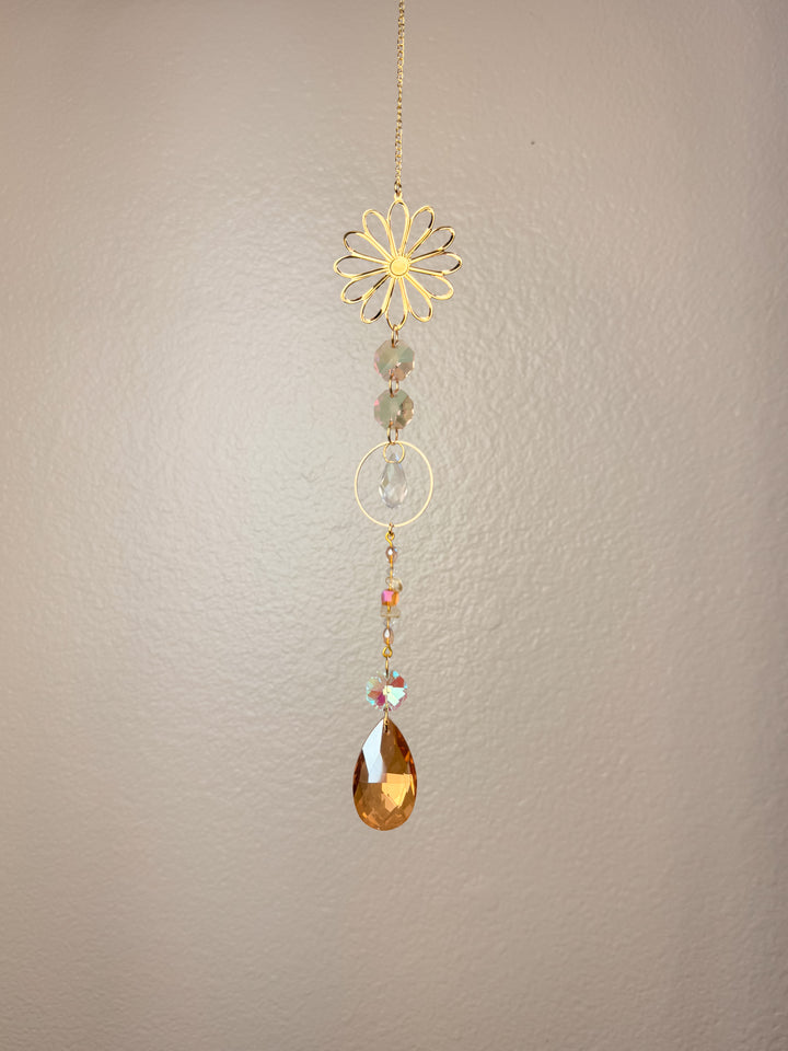 Daisy Crystal Suncatcher