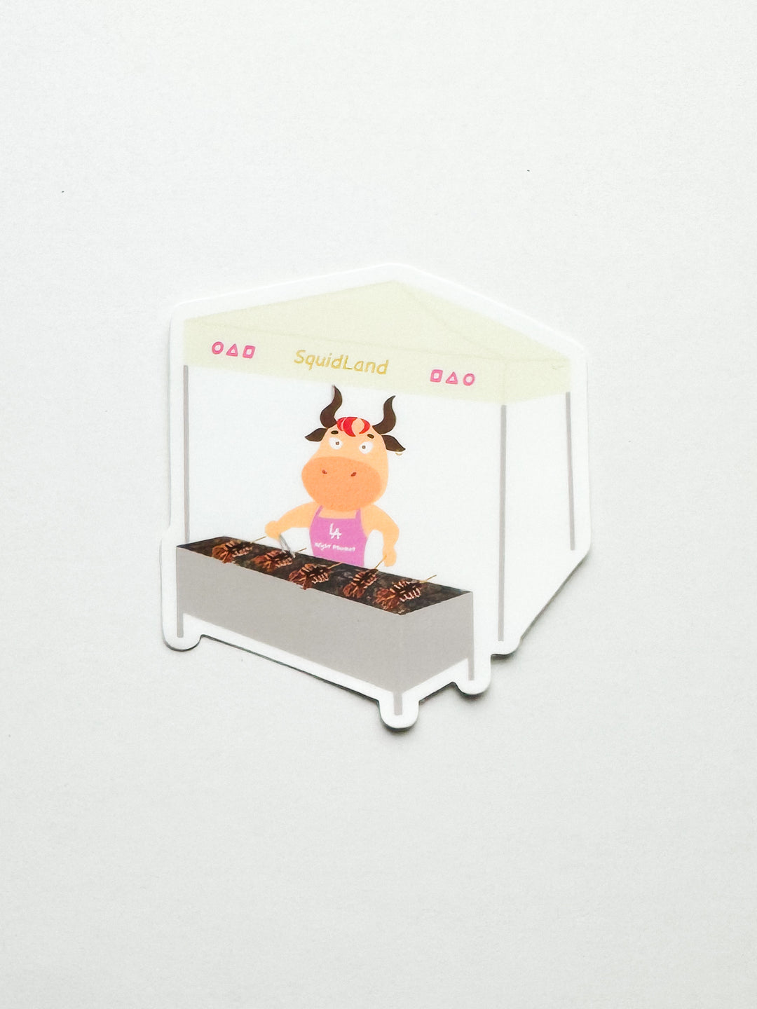 Night Market Vendor Sticker