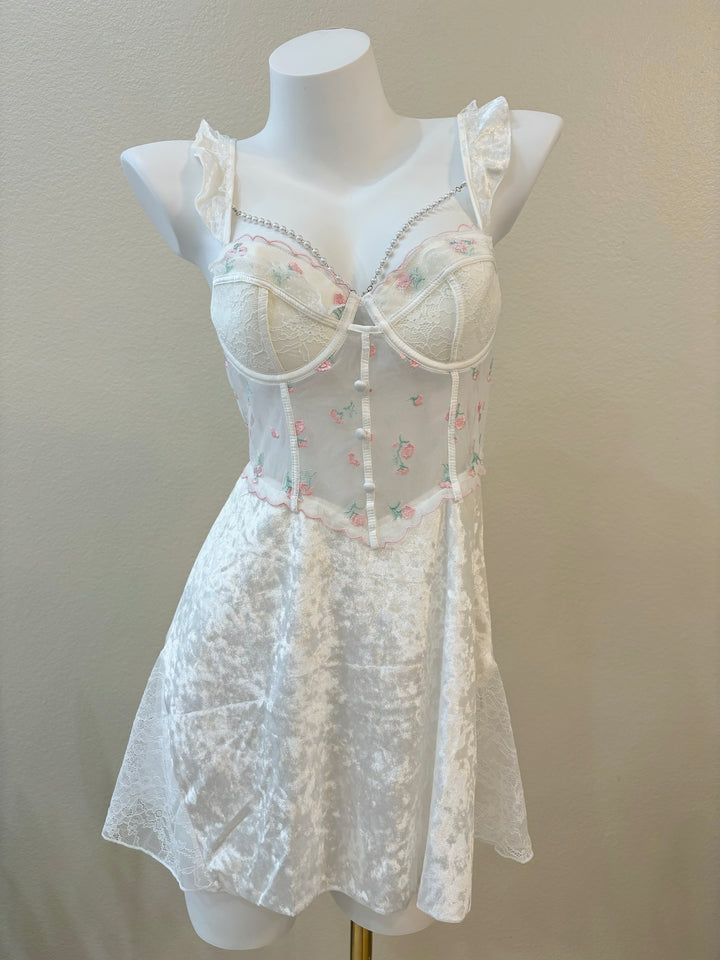 Sexy Bridal Lingerie Wedding White Collection