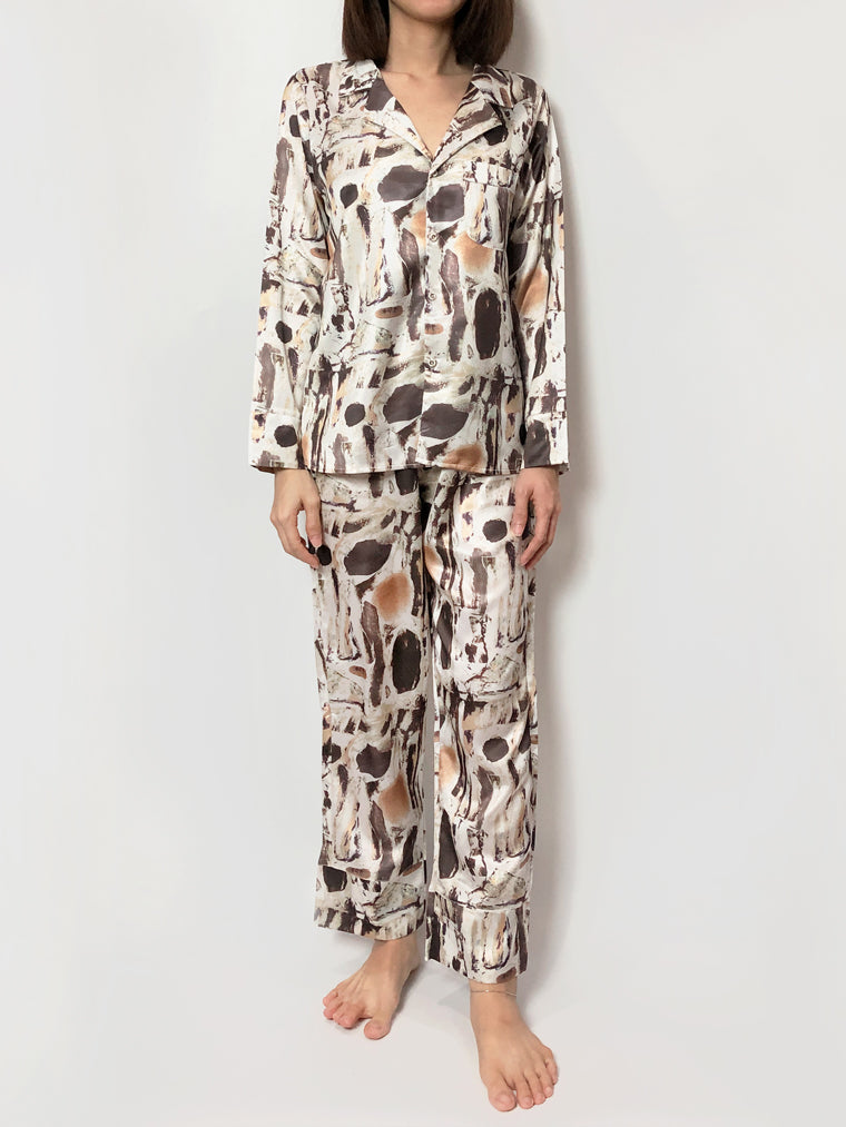 Women's cozy loungewear pajama sets