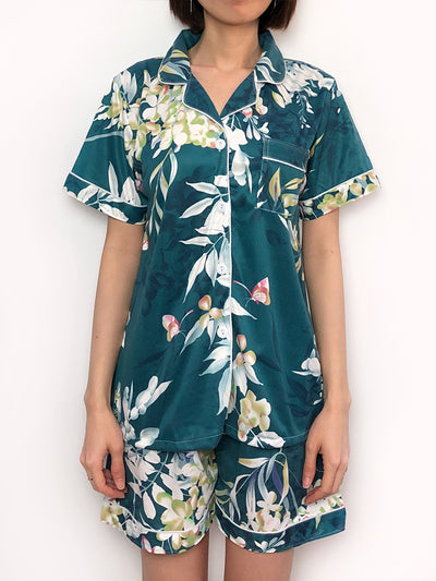Women's cozy floral loungewear pajama sets