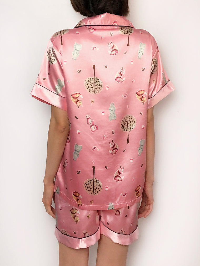 Women's cozy loungewear pajama sets